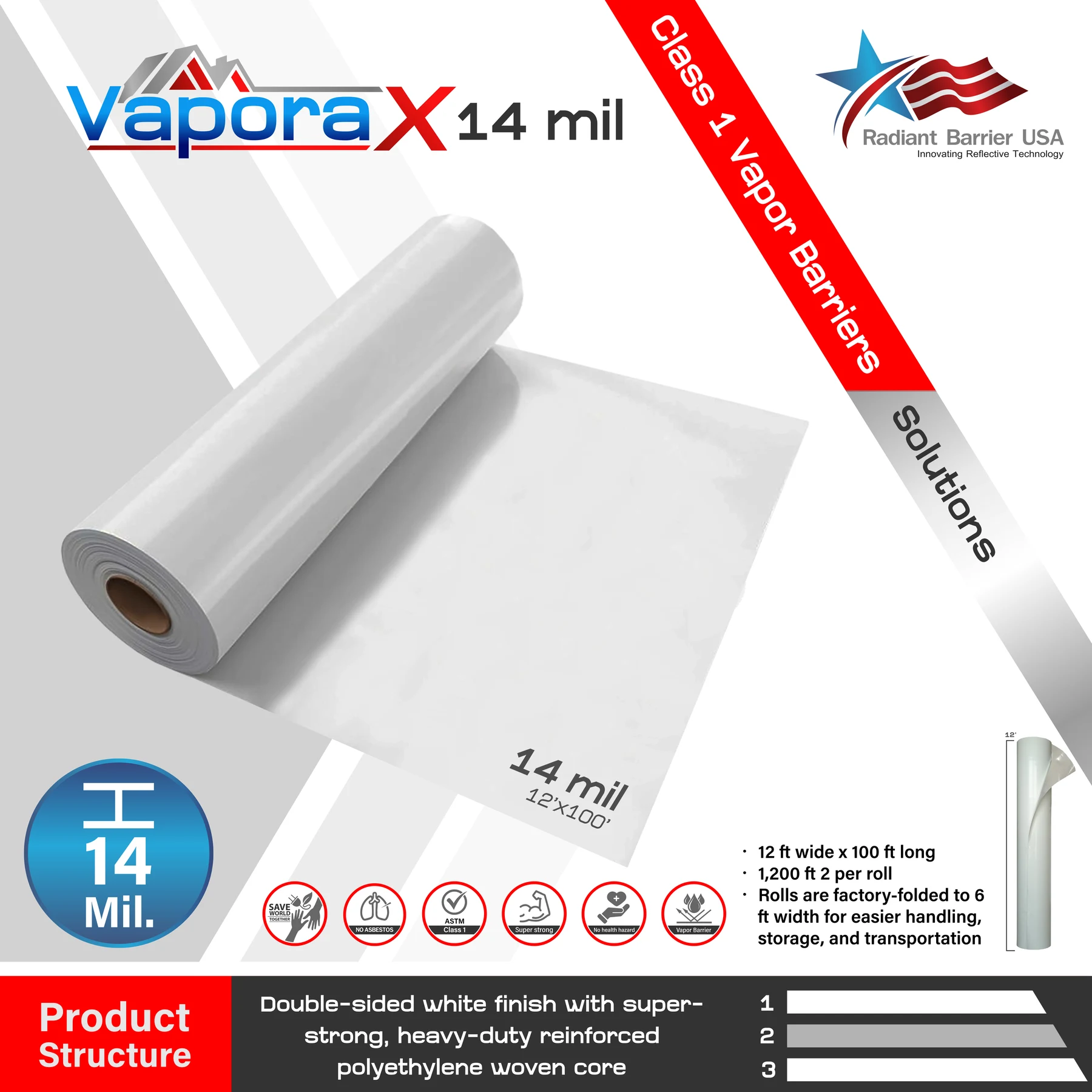 VaporaX Vapor Barrier variant 3