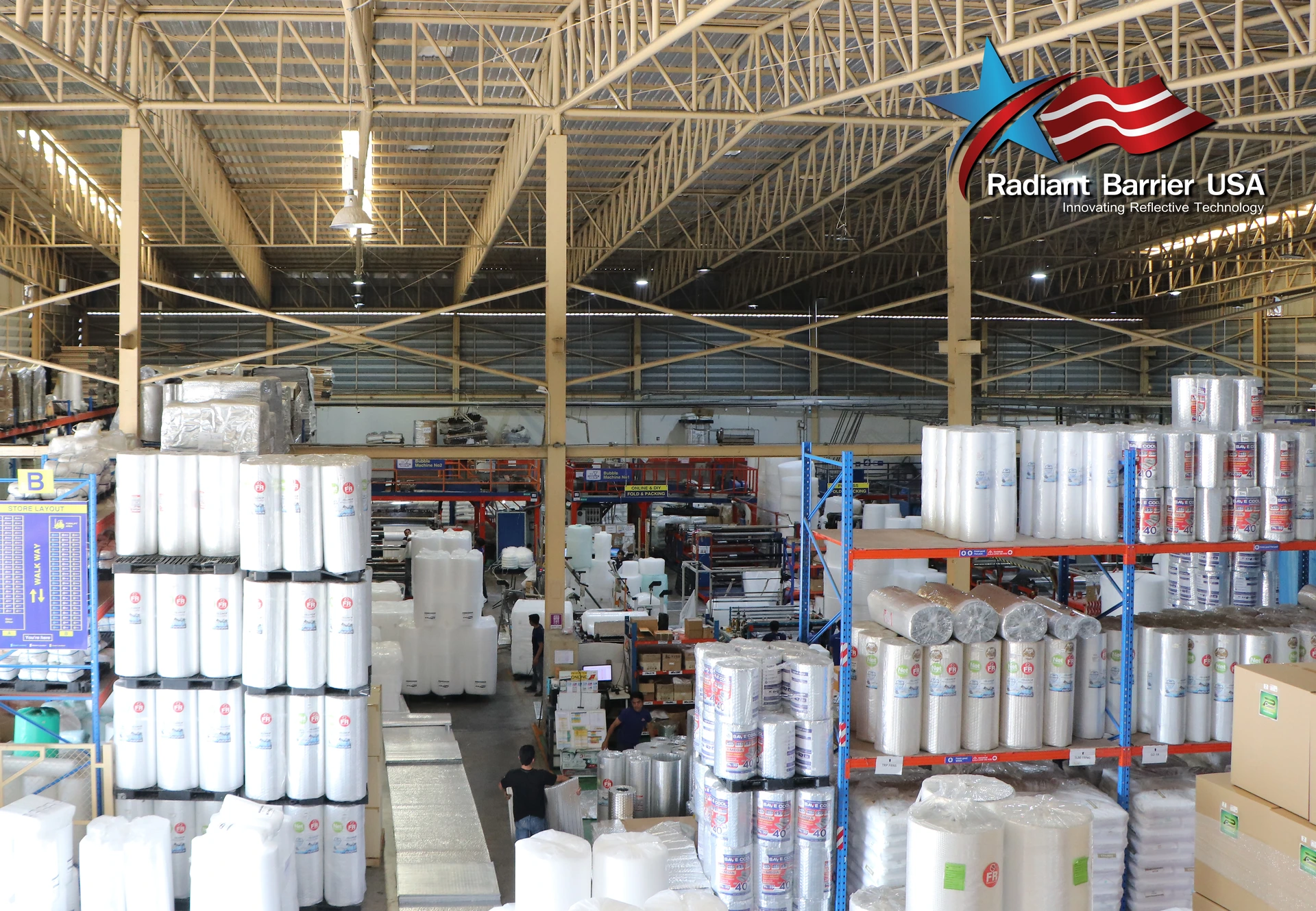 Radiant Barrier USA reflective insulation